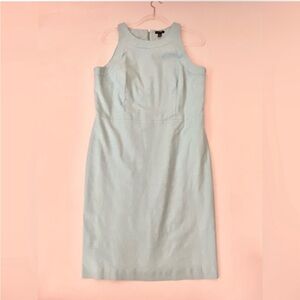 Ann Taylor Blue sheath dress size 14